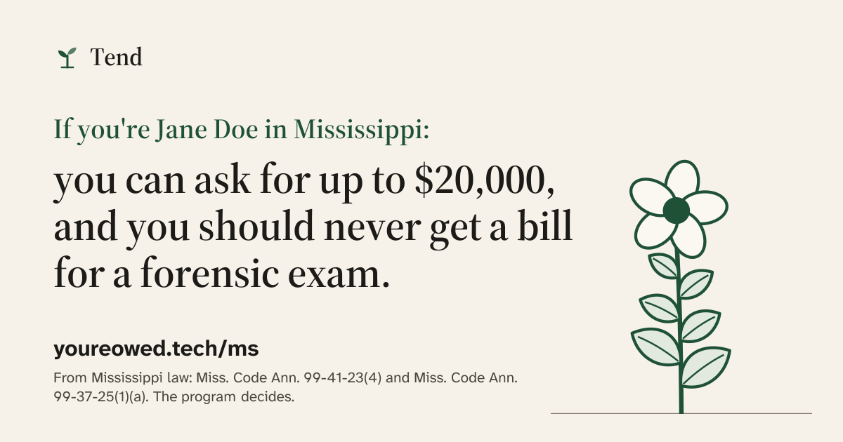 The share card for Mississippi, as it looks when the link is posted